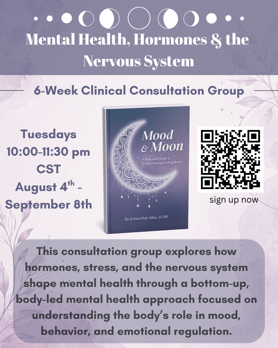 6 Week Clinical Consultation Group